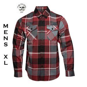 DIXXON FLANNEL - BRICK CITY Flannel Shirt - Men's XL